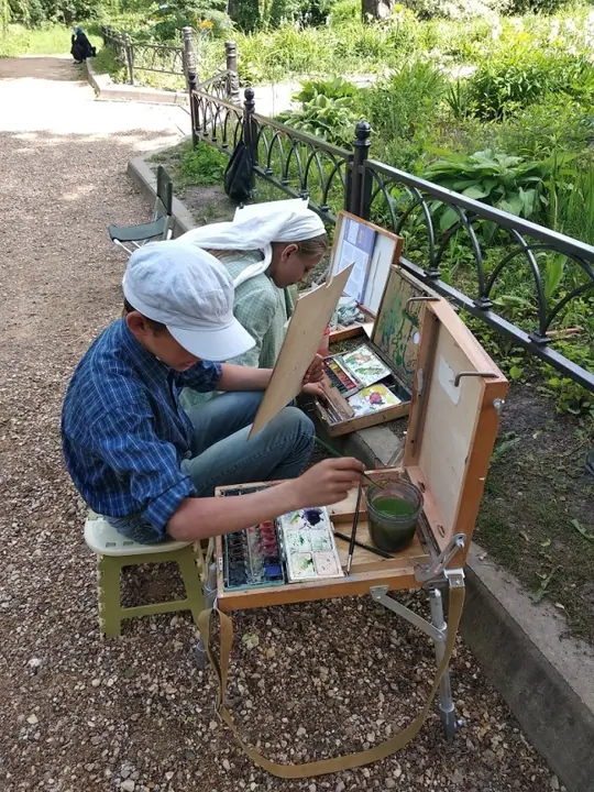 Пленер в конце учебного года — фото 42