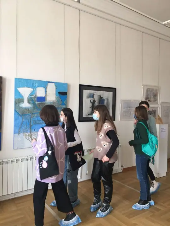 Экскурсия на выставку современного искусства в Калужский Музей Изобразительных Искусств — фото 6