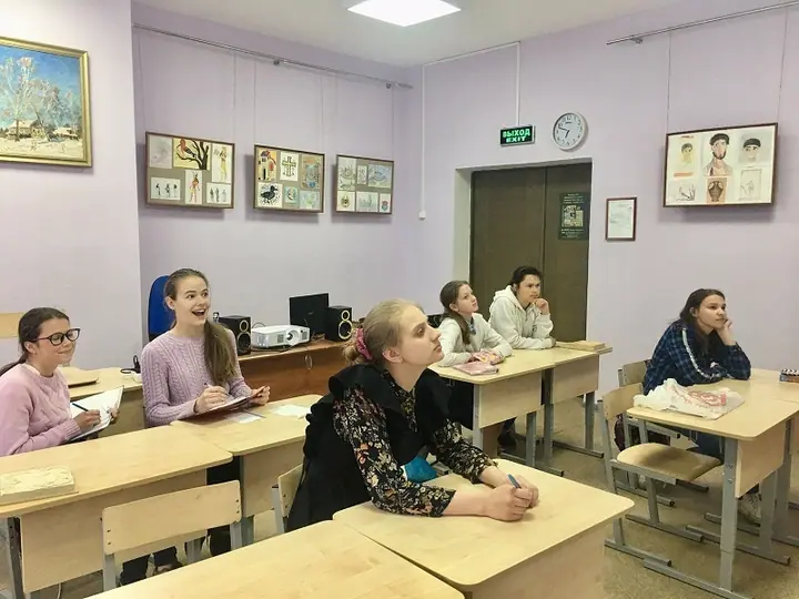 на занятиях по истории искусств (2)