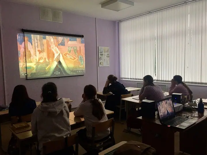 на занятиях по истории искусств