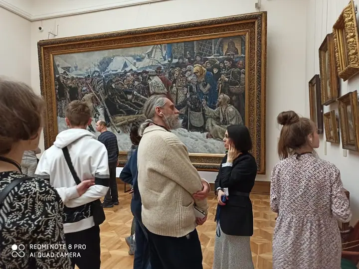 Поездка в Третьяковскую Галерею и прогулка по Москве — фото 13