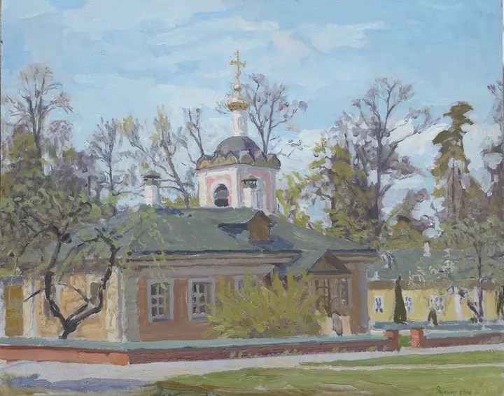 Келья старца в апреле Яценко И.В.