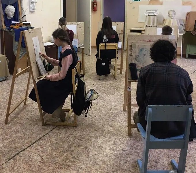 На занятиях по композиции 3 класс