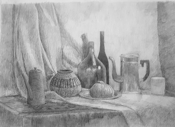 Рисунок: работа ученика