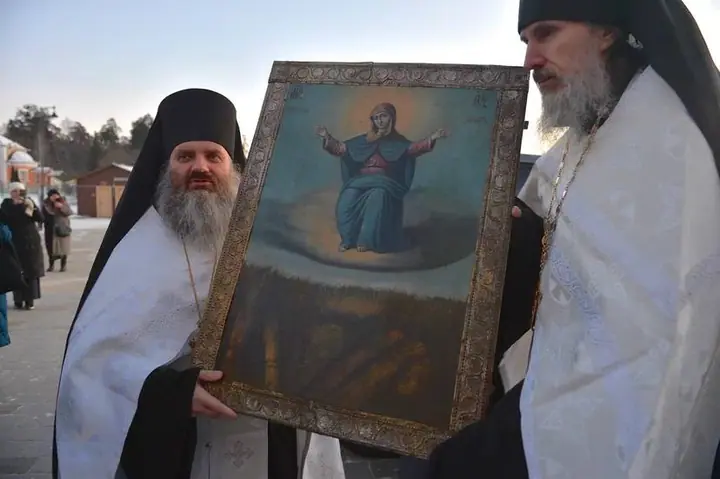 В Оптину Пустынь вернулась «Спорительница хлебов» — фото 3