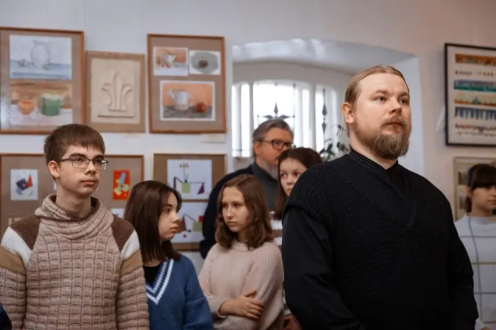 Выставка школы в доме Цыплаковых. «Достучаться до сердец» — Публикация в газете «Козельск» — фото 16