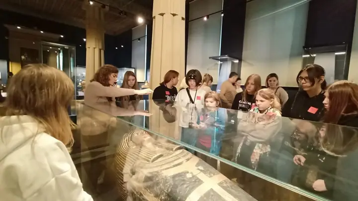 Экскурсия 1го и 3го класса в ГМИИ им.А.С.Пушкина — фото 15