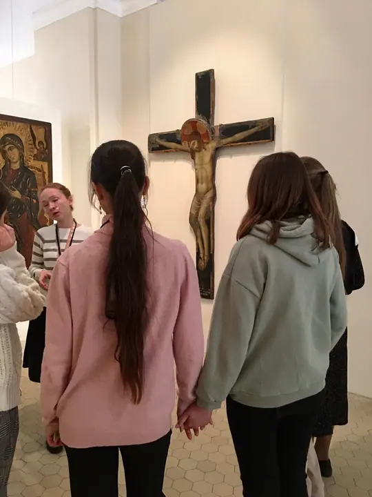 Экскурсия 1го и 3го класса в ГМИИ им.А.С.Пушкина — фото 22
