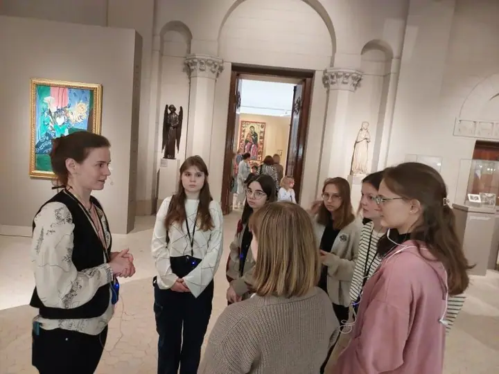 Экскурсия 1го и 3го класса в ГМИИ им.А.С.Пушкина — фото 10