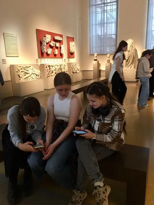 Экскурсия 1го и 3го класса в ГМИИ им.А.С.Пушкина — фото 26