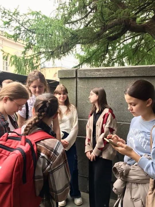 Экскурсия 1го и 3го класса в ГМИИ им.А.С.Пушкина — фото 15