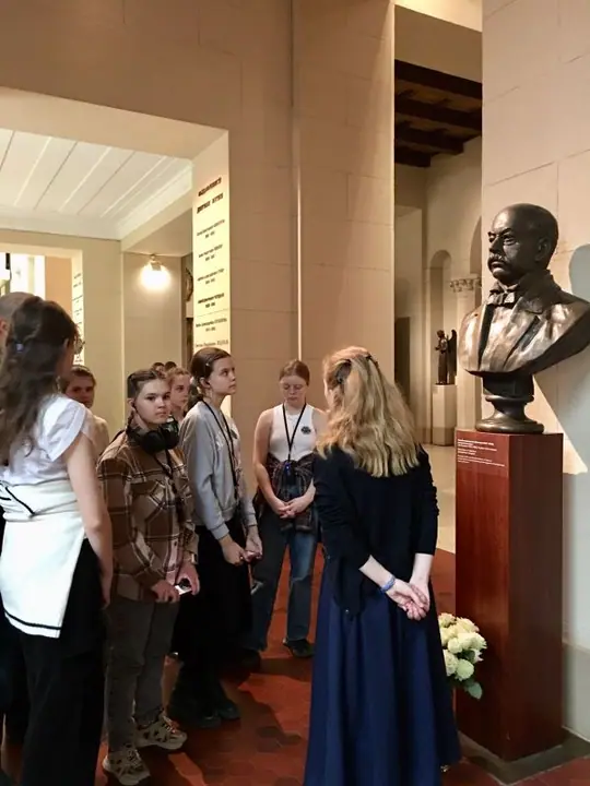 Экскурсия 1го и 3го класса в ГМИИ им.А.С.Пушкина — фото 16