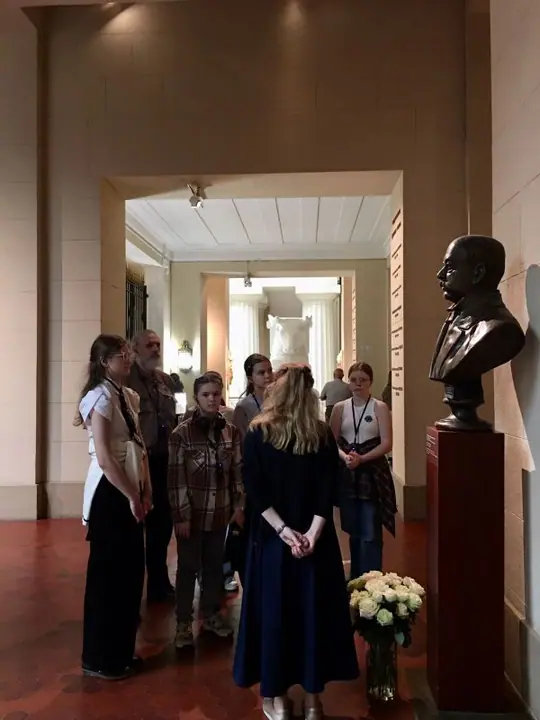 Экскурсия 1го и 3го класса в ГМИИ им.А.С.Пушкина — фото 17