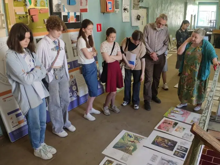 Поездка учеников студии в Калужский областной колледж культуры и искусств — фото 6