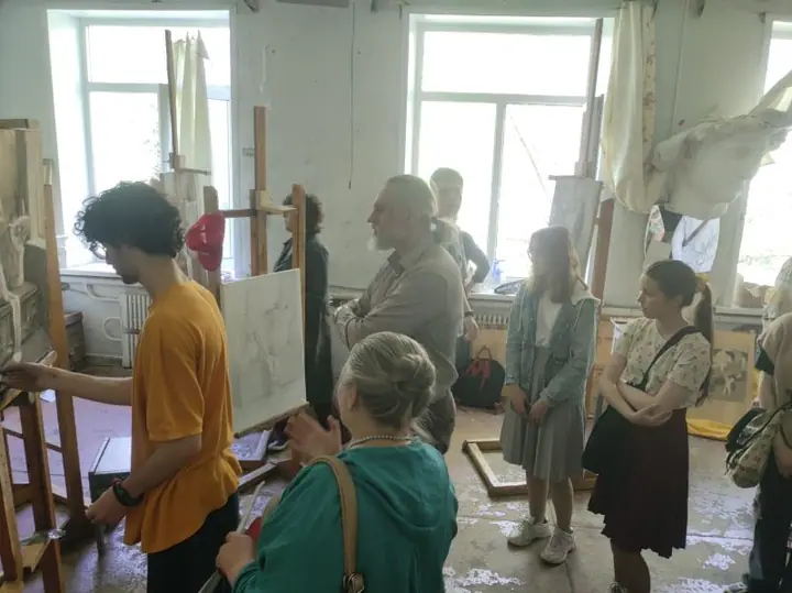 Поездка учеников студии в Калужский областной колледж культуры и искусств — фото 14