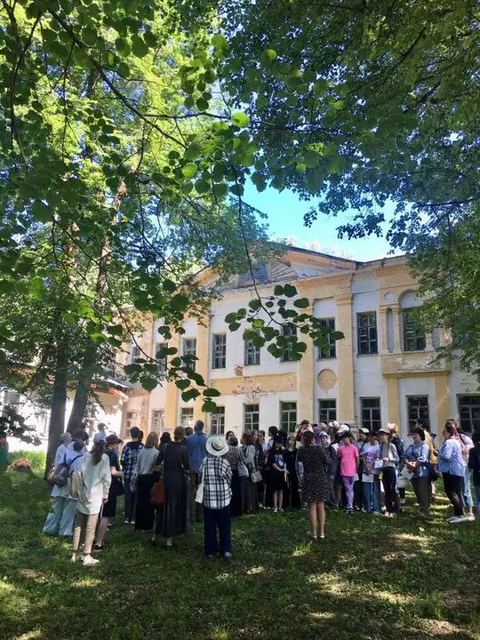 Конкурс-пленэр «Свет и воздух русской провинции» Ферзиковской детской школы искусств в усадьбе Богимово — фото 19