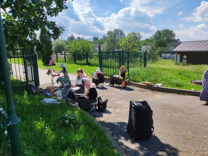 Пленэр в Оптиной пустыни и экскурсия по обители — фото 8