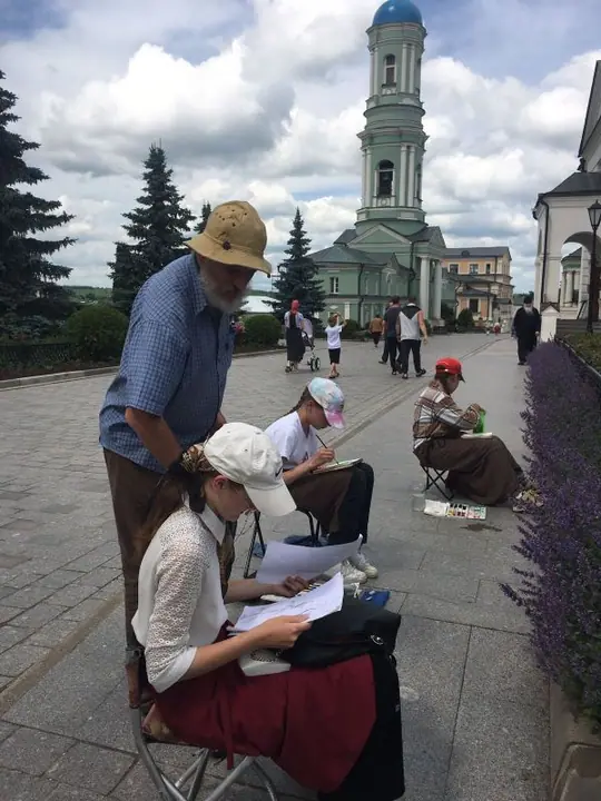 Пленэр в Оптиной пустыни и экскурсия по обители — фото 37
