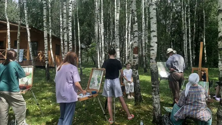 Летний лагерь в Республике Беларусь с детьми детско-юношеского хора Свято-Елисаветинского монастыря (г.Минск, Беларусь) — фото 134