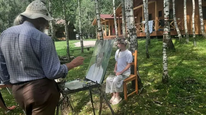 Летний лагерь в Республике Беларусь с детьми детско-юношеского хора Свято-Елисаветинского монастыря (г.Минск, Беларусь) — фото 136