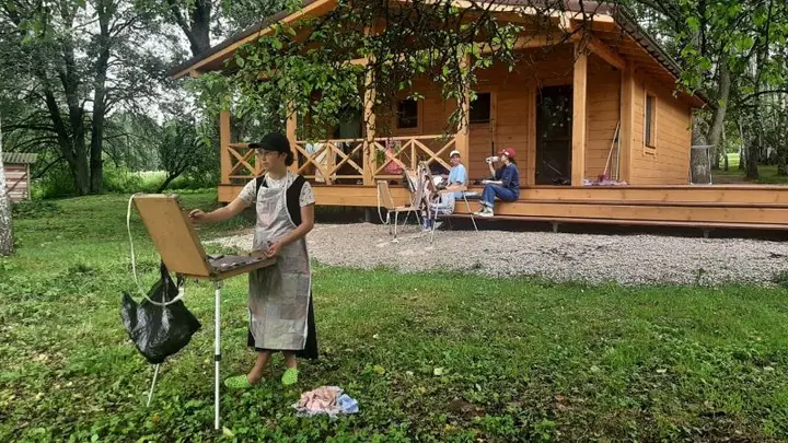 Летний лагерь в Республике Беларусь с детьми детско-юношеского хора Свято-Елисаветинского монастыря (г.Минск, Беларусь) — фото 18