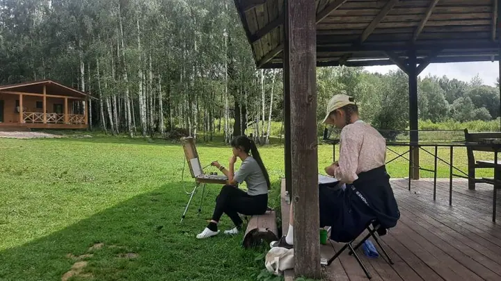 Летний лагерь в Республике Беларусь с детьми детско-юношеского хора Свято-Елисаветинского монастыря (г.Минск, Беларусь) — фото 20