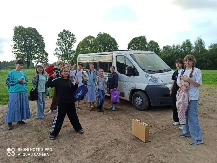 Летний лагерь в Республике Беларусь с детьми детско-юношеского хора Свято-Елисаветинского монастыря (г.Минск, Беларусь) — фото 37