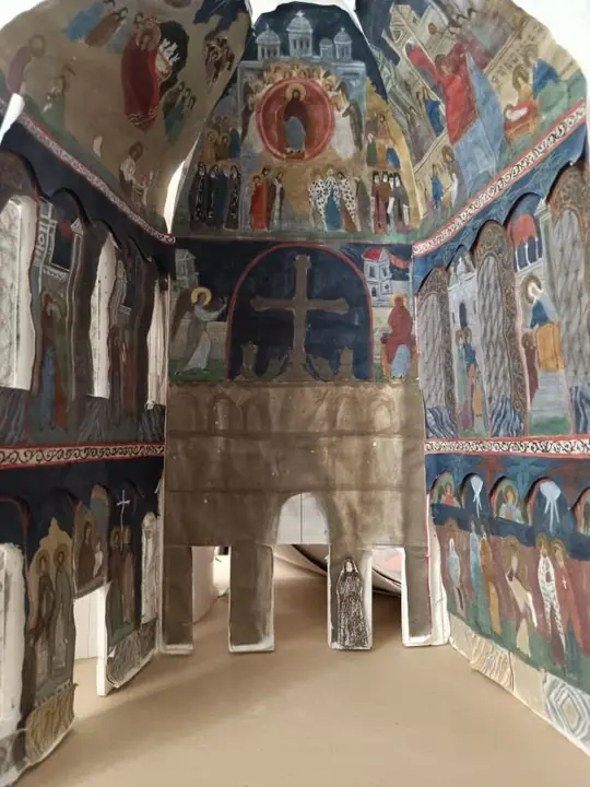 Посещение ученицами 5 класса с педагогом ПСТГУ кафедры монументального искусства — фото 22