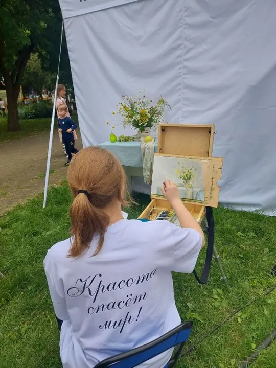 Проведение мастер классов на Днях Достоевского в Оптиной пустыни — фото 3