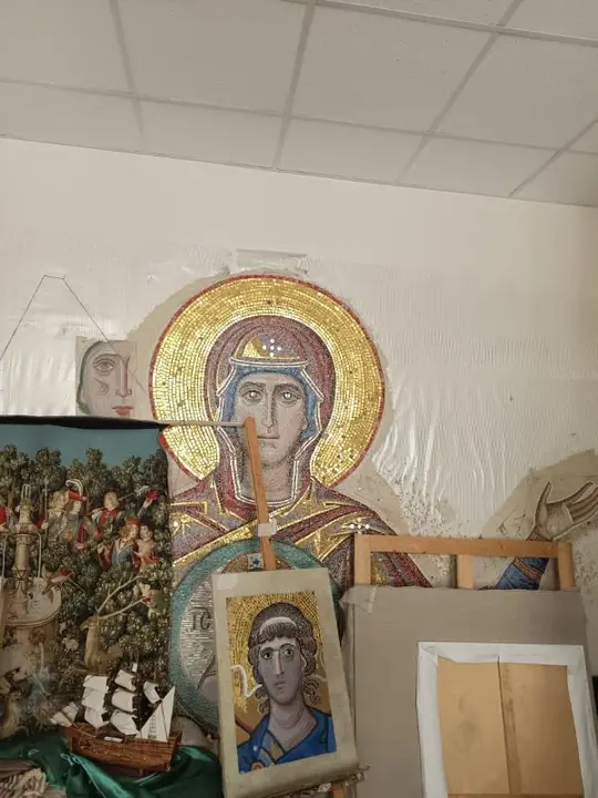 Посещение ученицами 5 класса с педагогом ПСТГУ кафедры монументального искусства — фото 32